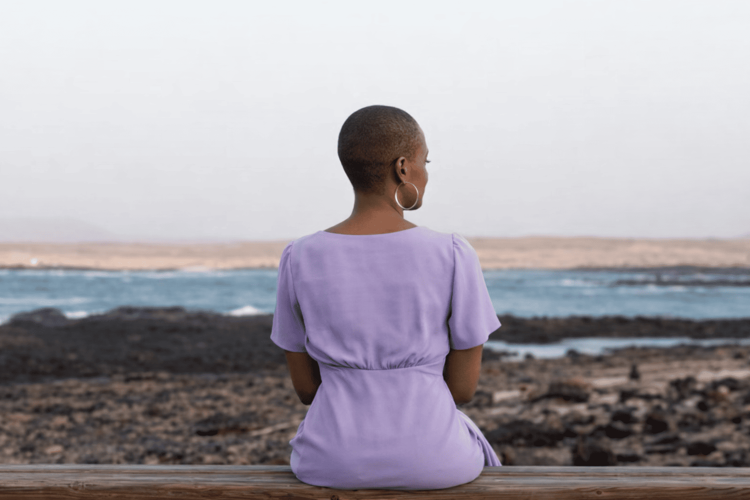 Quiet reflection by the water